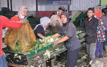 SAMPAH PASAR CARINGIN DIOLAH JADI CUAN, ADA BRIKET, PAKAN TERNAK DAN BBM